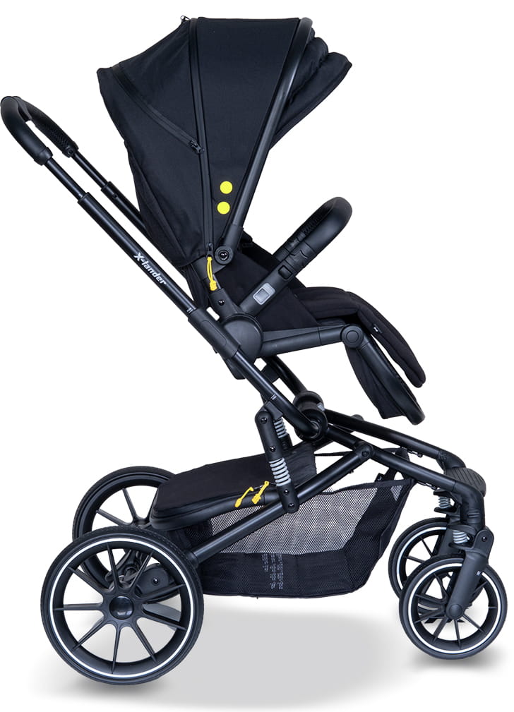 X-Lander wózek dziecięcy Cruiser 2w1, z opcją 3w1 /Black / NOWOŚĆ