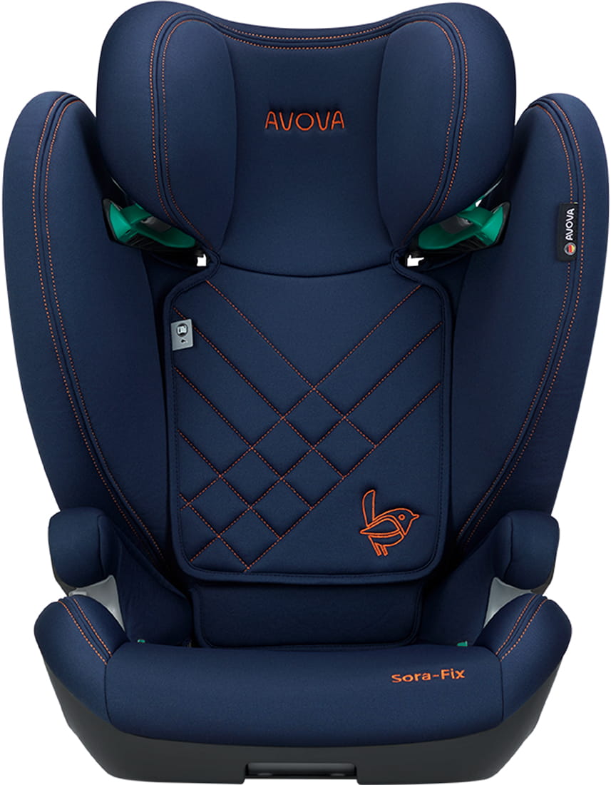 Fotelik samochodowy Avova Sora-Fix 100-150cm River Blue