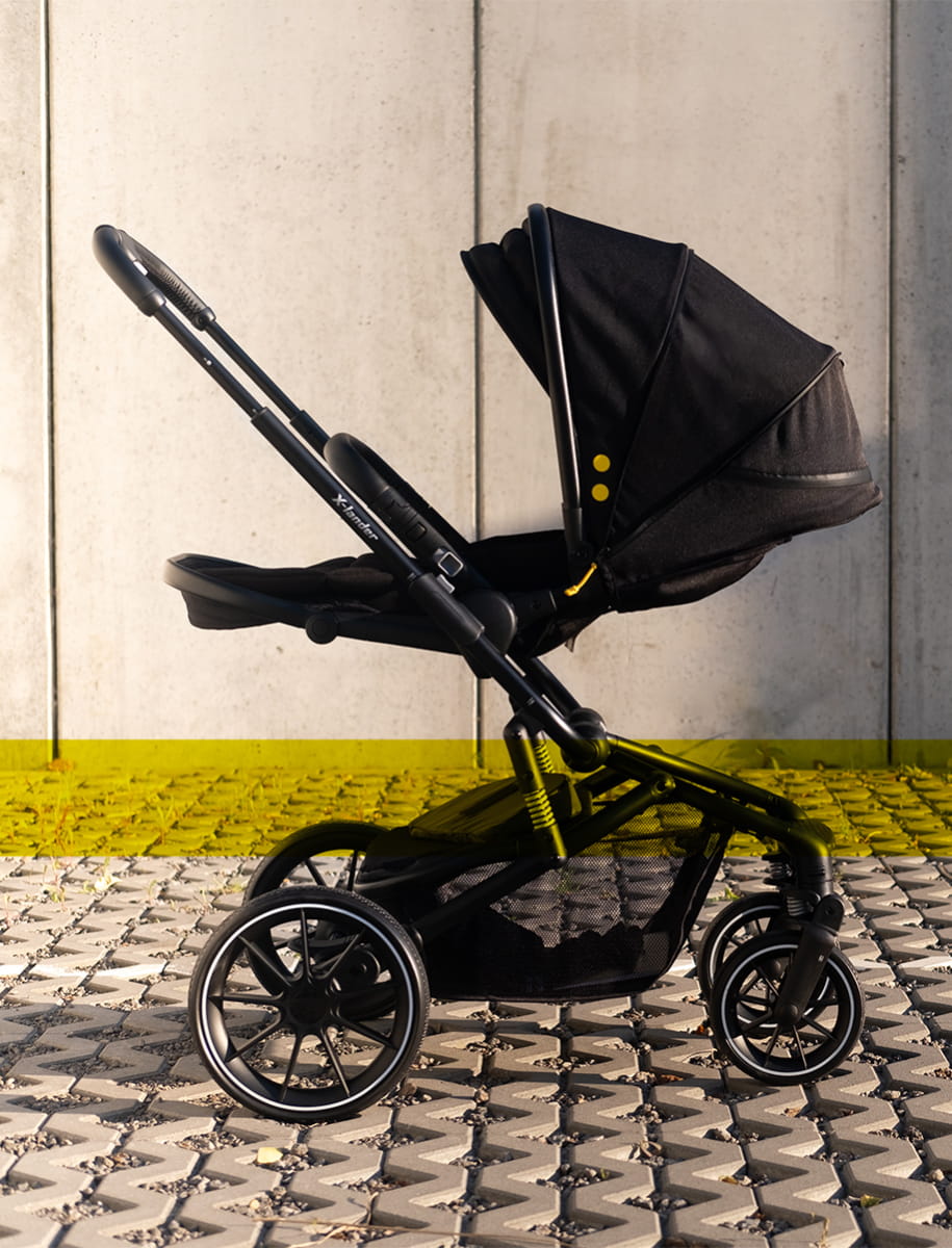 X-Lander wózek dziecięcy Cruiser 2w1, z opcją 3w1 /Black / NOWOŚĆ