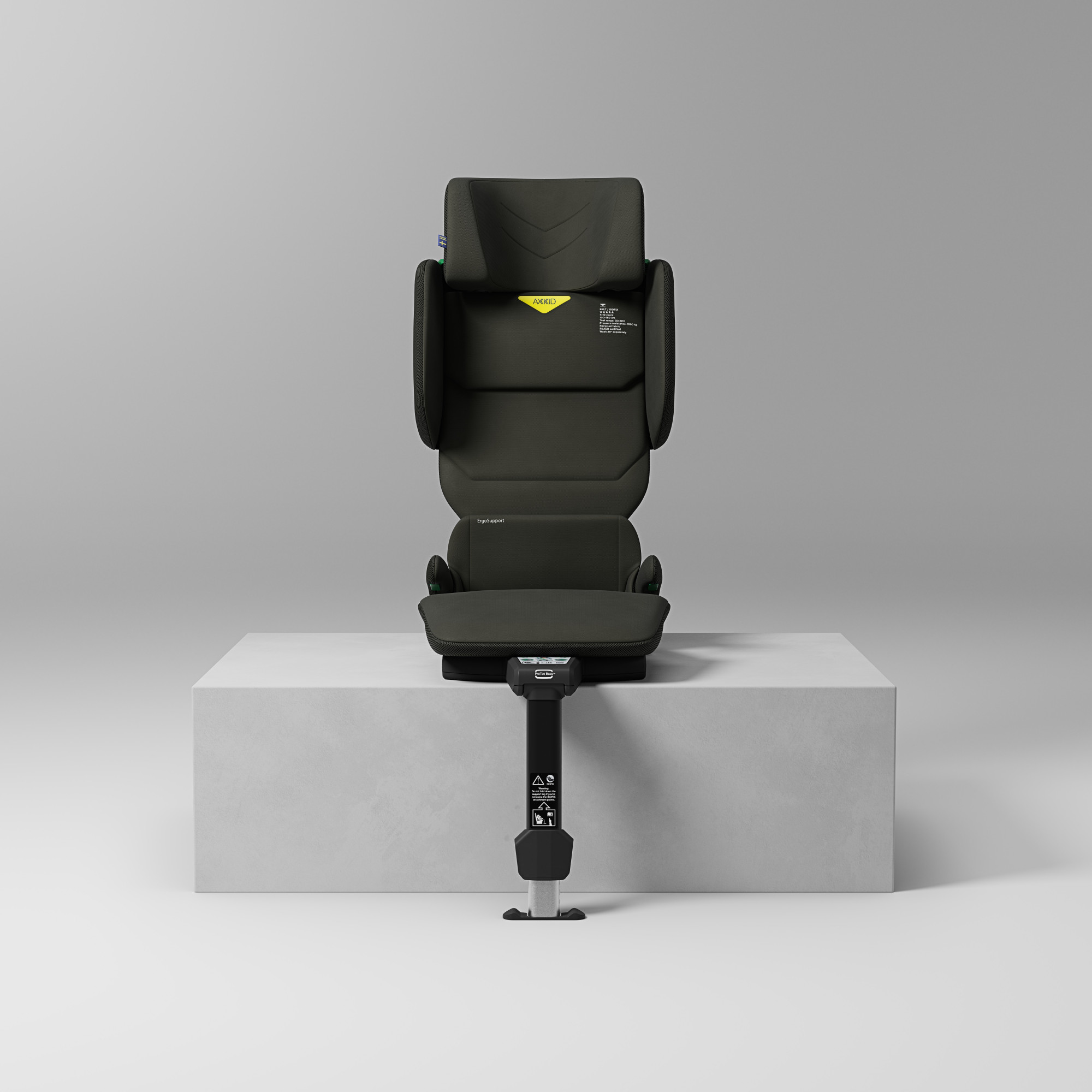 Fotelik Axkid UP 100-150 cm | Forest Moss Green