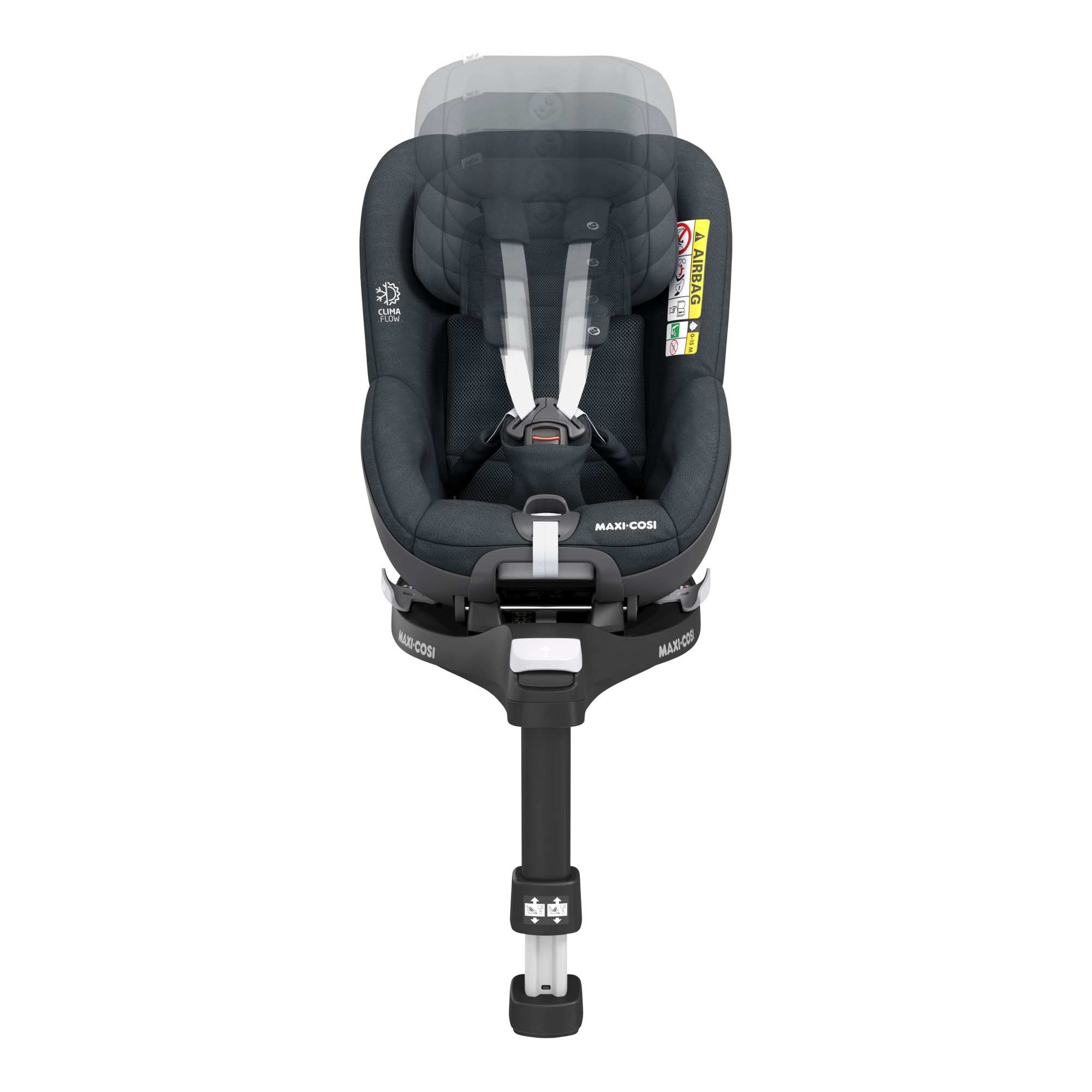 Fotelik Maxi-Cosi Pearl 360 od 0-18 kg - Autentic graphite