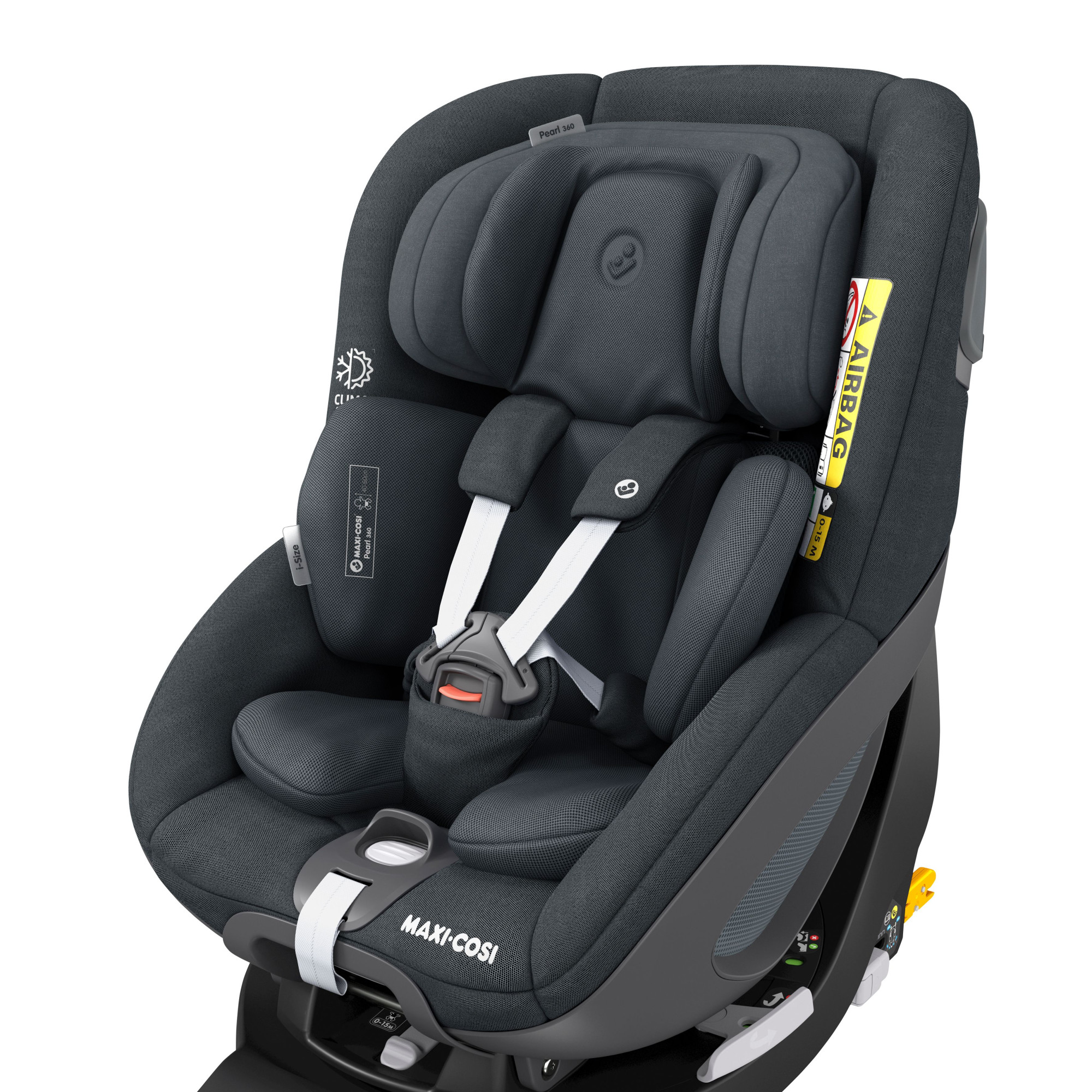 Fotelik Maxi-Cosi Pearl 360 od 0-18 kg - Autentic graphite