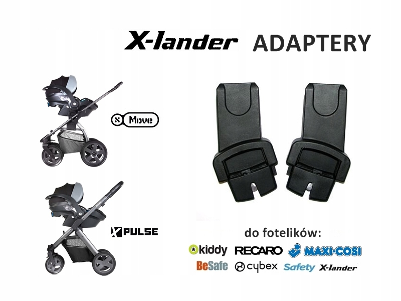 Adaptery do fotelika X-Car X-lander X-Move/X-Pulse