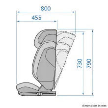 Fotelik Maxi-Cosi RodiFix S i-Size 15-36 kg