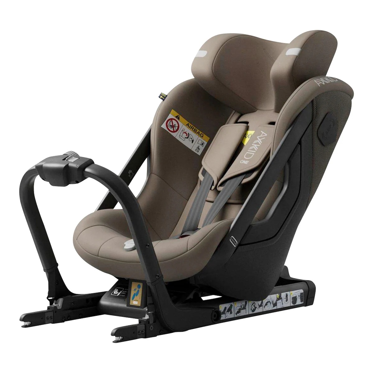 AXKID ONE 3 fotelik samochodowy 61-125 cm | Driftwood Beige