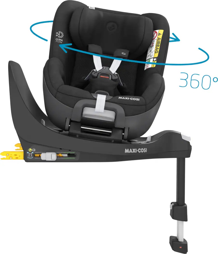 Fotelik Maxi-Cosi Pearl 360 od 0-18 kg Autentic Black