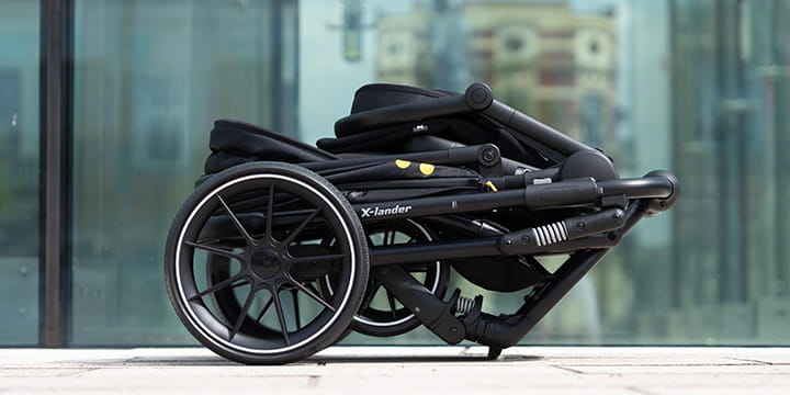 X-Lander wózek dziecięcy Cruiser 2w1, z opcją 3w1 /Black / NOWOŚĆ