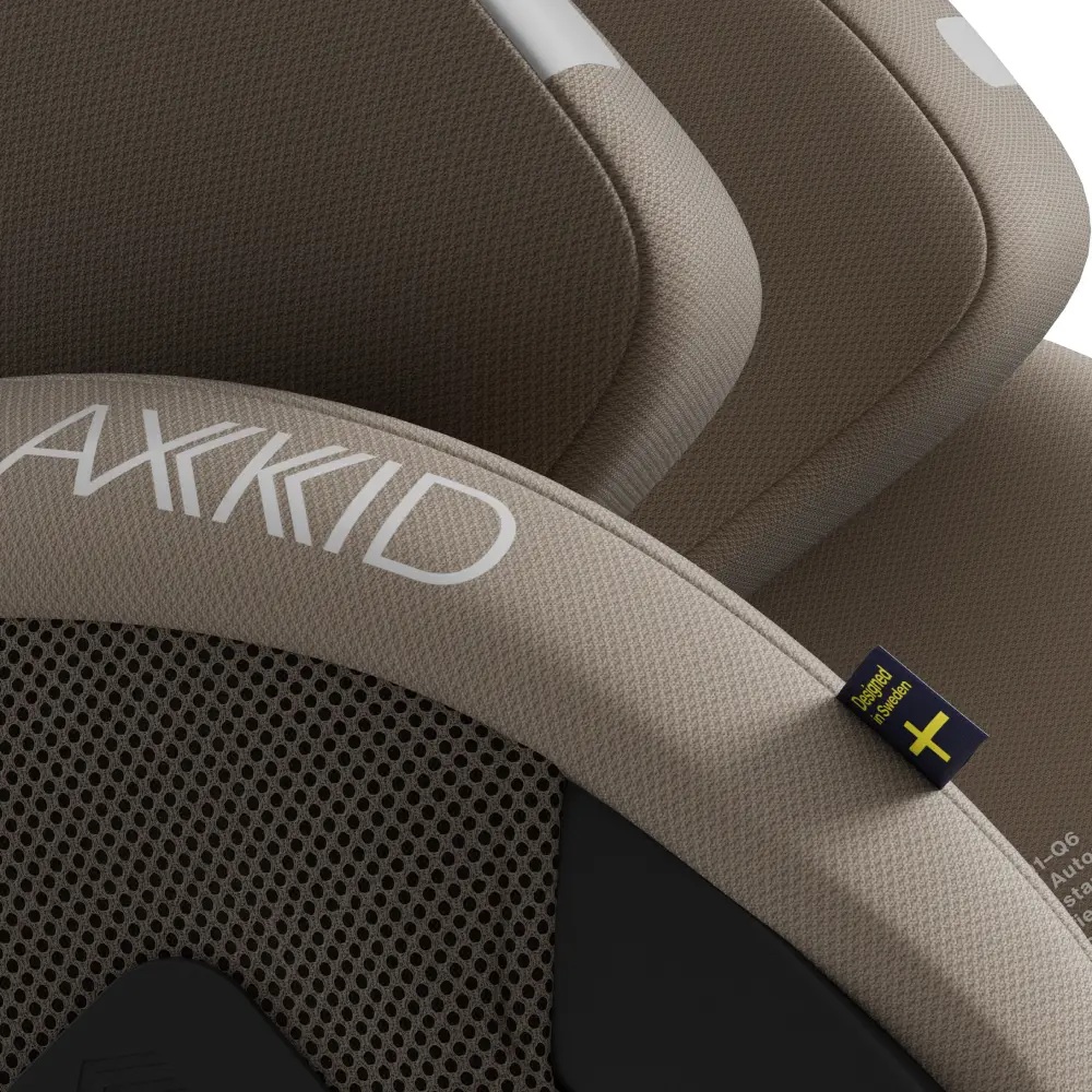 AXKID ONE 3 fotelik samochodowy 61-125 cm | Driftwood Beige