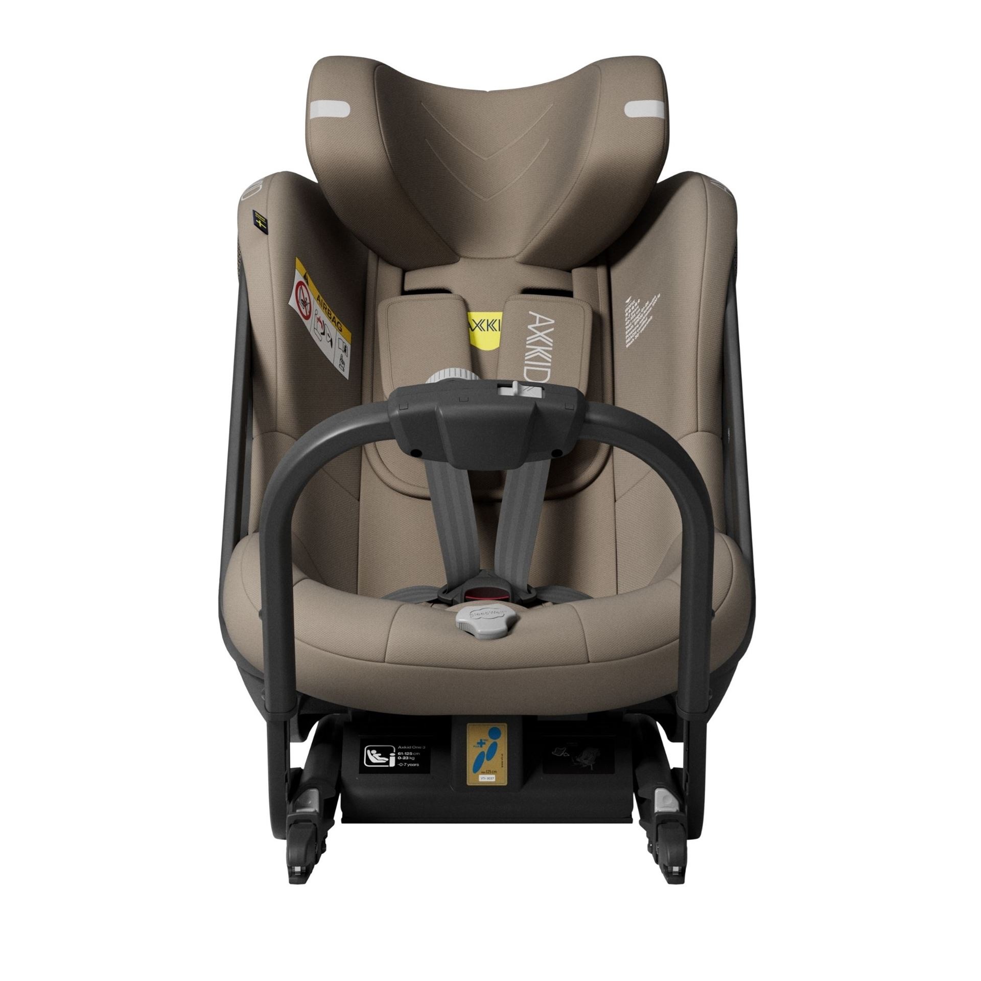 AXKID ONE 3 fotelik samochodowy 61-125 cm | Driftwood Beige