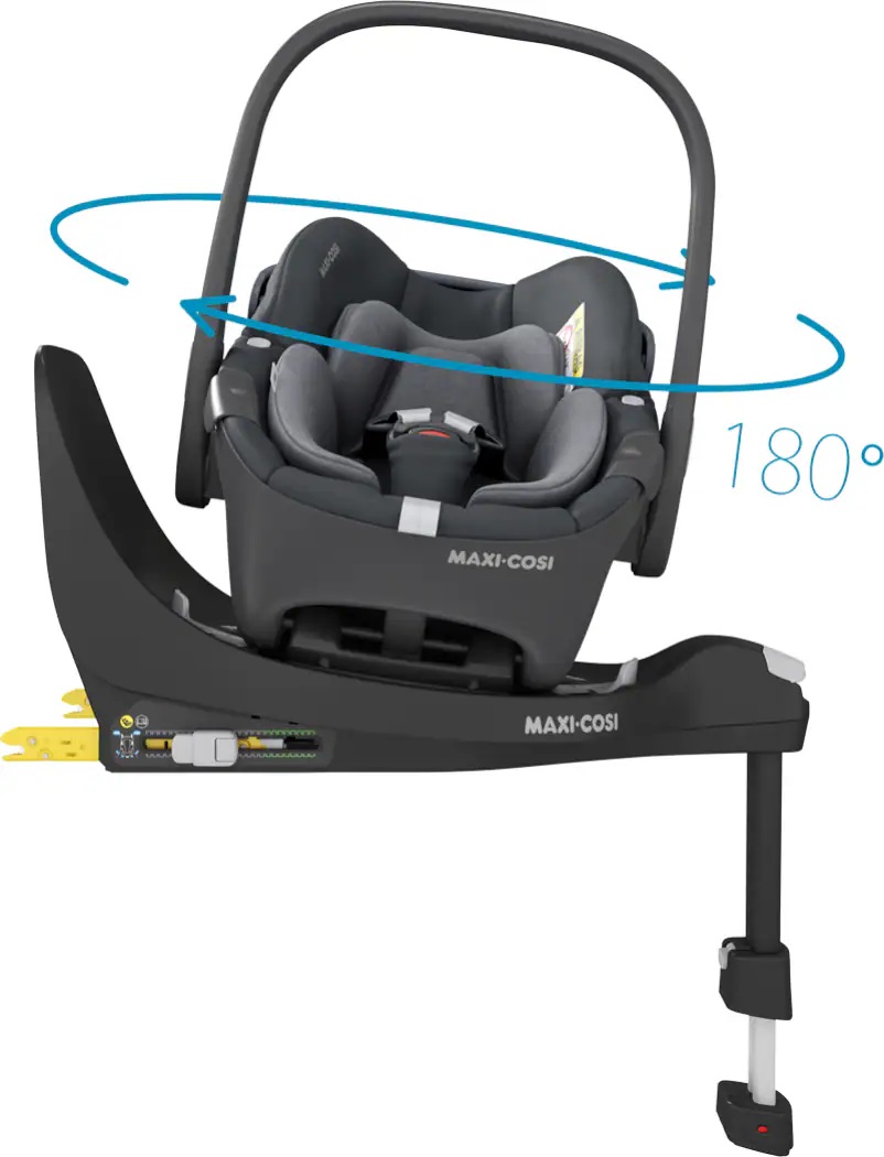 Fotelik Maxi-Cosi PEBBLE 360 0-13 kg Essential Graphite